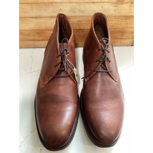 NEW Johnston & Murphy Leather Copeland Chukka Boot Sz 15 - Picture 5 of 11